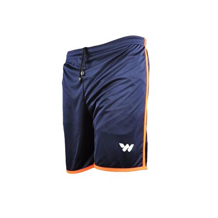 Walkway Lacivert Turuncu Polyester Erkek Spor Şort