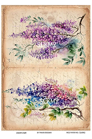 Salkım Serisi SLKM2 Pirinç Dekopaj 30x42