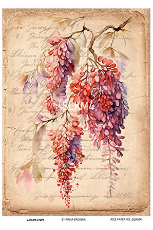 Salkım Serisi SLKM4 Pirinç Dekopaj 30x42