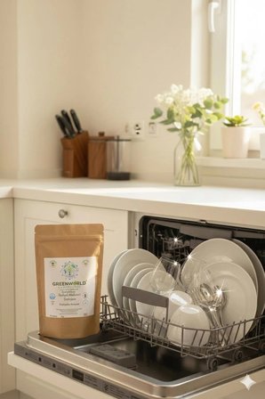 natureclean 50 yıkama  bitkisel bulaşık makinesi deterjanı 