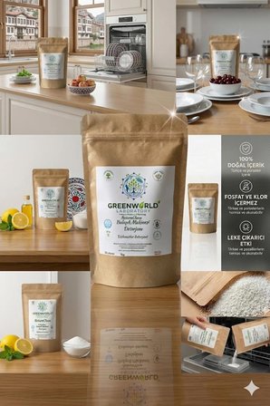 natureclean 50 yıkama  bitkisel bulaşık makinesi deterjanı 