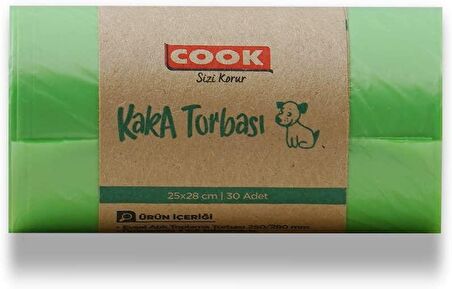 Cook Köpek Dışkı Torbası 30'lu