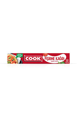 Cook Pişirme Kağıdı 37 cm x 50 Metre