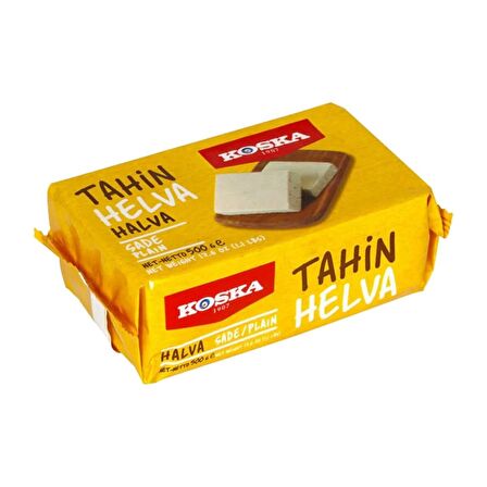 Koska Tahin Helvası 500 gr Sade 3 lü