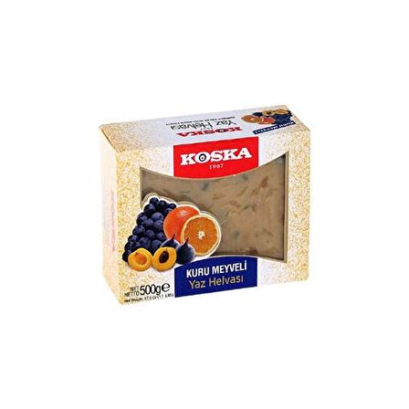 Koska Kuru Meyveli Kutu Yaz Helvası 500 gr