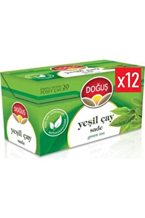 Doğuş Yeşil Çay 12 Adet 20'li