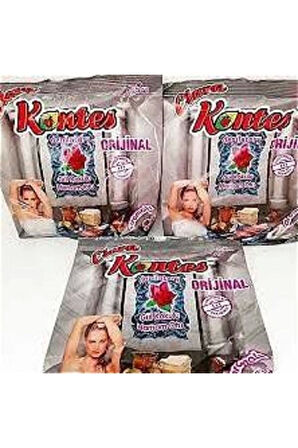 3 Adet Gül Kokulu Hamam Otu Tozu Tüy Dökücü