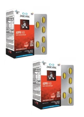 Zade Vital Aspir Yağı 600 mg 60 Kapsül - 2 Adet