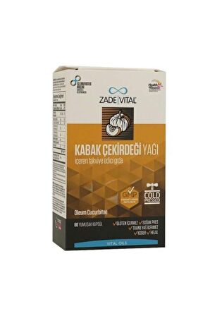 Kabak Çekirdeği Yağı Cucurmin 320 mg 60 Blister Kapsül