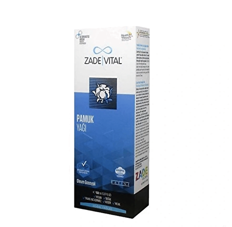 Zade Vital Pamuk Yağı 150 ml