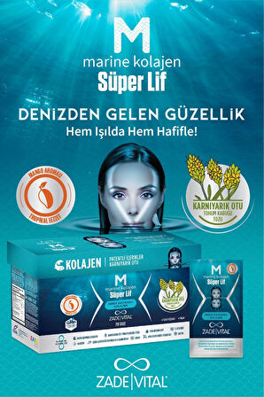 ZADEVİTAL MARINE KOLAJEN SÜPER LİF 28 TOZ SAŞE