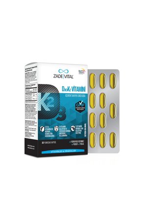 Zade Vital D3+K2 Vitamini 30 Kapsül