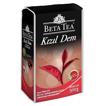 Beta Tea Kızıl Dem Dökme Siyah Çay 500 gr 