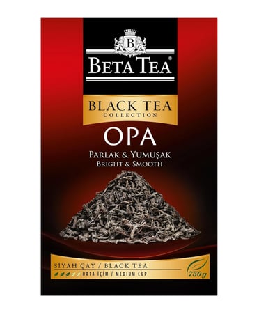 Beta Tea Premium Opa Siyah Çay 750 Gr, Sri Lanka'dan İthal % 100 Seylon Siyah Çay