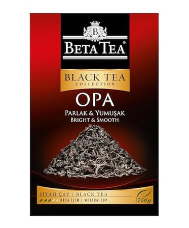 Beta Tea Premium Opa Siyah Çay 750 Gr, Sri Lanka'dan İthal % 100 Seylon Siyah Çay