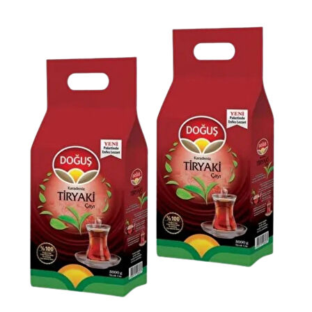 Doğuş Karadeniz Tiryaki Siyah Çay 5000 gr x 2 Adet