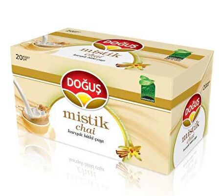 Doğuş Mistik Chai Stevyalı Bardak Poşet Bitki Çayı 50 gr 20'li 