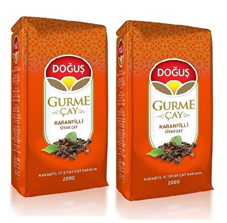 Doğuş Gurme Karanfilli Siyah Çay 2 Adet 200gr