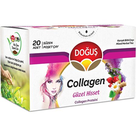 DOGUS   20'LI COLLAGEN KARISIK BITKI CAYI 30GR