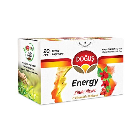 24'lü Doğuş Energy Bitki Çayı 20'li 40 Gr. EMH