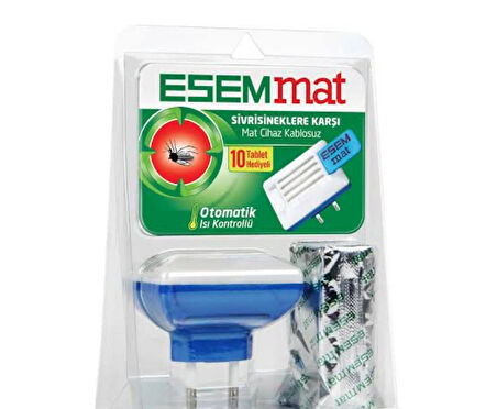Sivrisineklere karşı mat cihaz kablosuz 