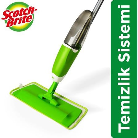 Scotch Brite Yeni Deterjan Hazneli Yer Temizleme Sistemi