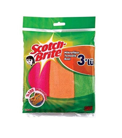 Scotch-Brite Mikrofiber Bez 3' lü