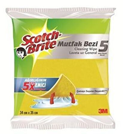 Scotch-Brite Mutfak Bezi 5'Li