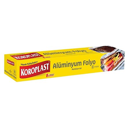 Koroplast Alüminyum Folyo 8 Metre x 4 Adet