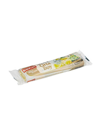 Koroplast Çöp Torbası Ekstra Dayanıklı Limon Büzgülü Orta Boy 15'li 55x60 cm