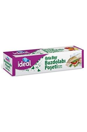 Koroplast 24x33 cm 20'li Orta Boy Buzdolabı Poşeti