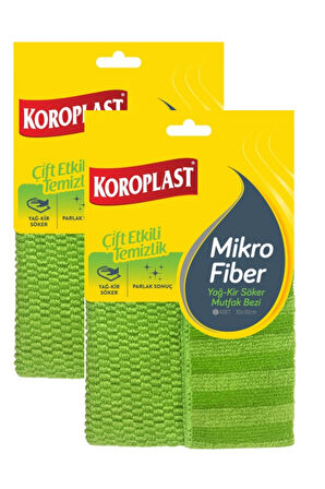  Koroplast Yağ – Kir Söker Mutfak Bezi 2'li Paket