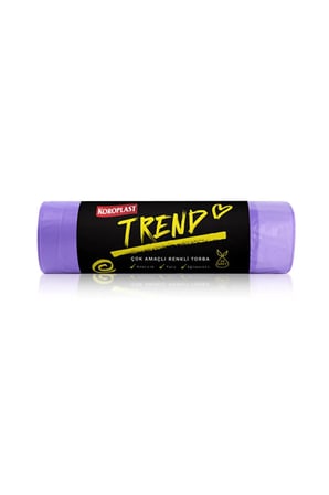 Koroplast Fırsat Paketi Orta Boy Buzdolabı + Trend Büzgülü Çöp Poşeti 3 Lü Set
