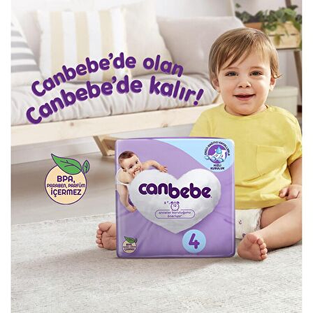 Canbebe Fırsat Paketi Mini 3-6 Kg 72'li 