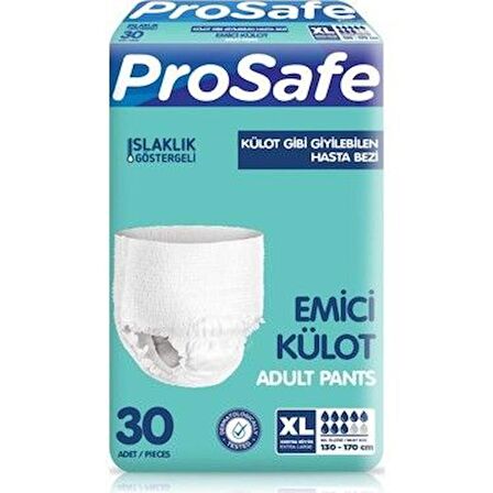 Prosafe Yetişkin Ekstra Büyük Boy (XL) Emici Külot 30'lu