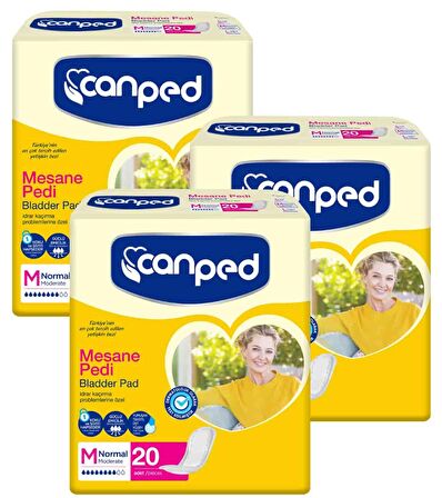 Canped Mesane Pedi Normal 60 Adet