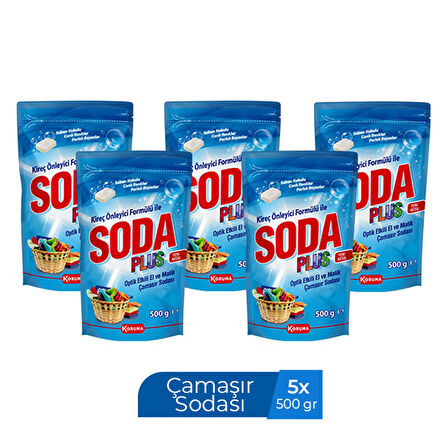 SODA PLUS 500 GR X 5 ADET