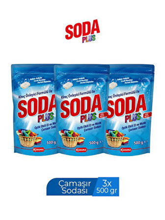 SODA PLUS 500 GR X 3 ADET