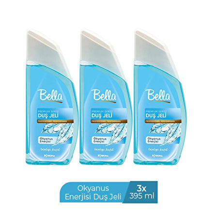 BELLA DUŞ JELİ OKYANUS ENERJİSİ 395 ML X 3 ADET