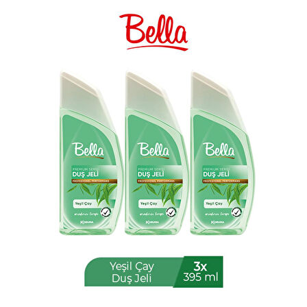 BELLA DUŞ JELİ YEŞİL ÇAY 395 ML X 3 ADET