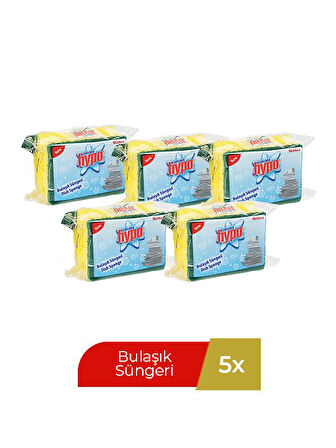 HYPO BULAŞIK SÜNGERİ  X 5 PAKET