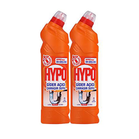 HYPO GİDER AÇICI ÇAMAŞIR SUYU ÇAM TAZELİĞİ 750 GR x 2 ADET