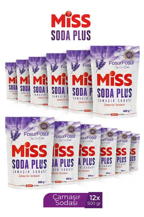 MİSS SODA PLUS LAVANTA 500 GR X 12