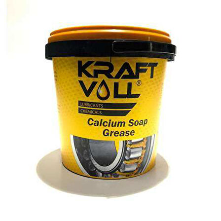 Yag & Antıfırız Gres Kalsıyum Sabun  Nlgi2 Sarı  14kg. - Kraftvoll 17031007