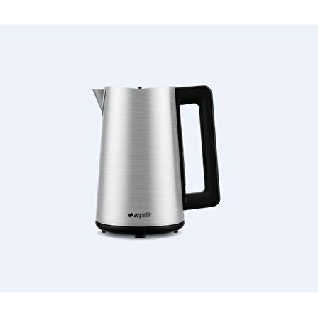 Arçelik K 8570 Eternity Elektrikli 2400 Watt 1,7 Litre (lt) Su ısıtıcı Kettle Kireç Filtreli Paslanmaz Çelik Gövde inox