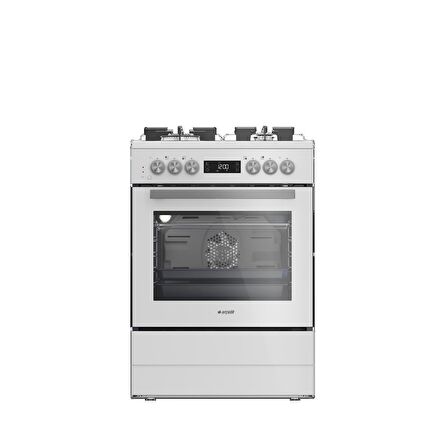 Arçelik F 8541 EBCB Ocaklı Fırın Beyaz