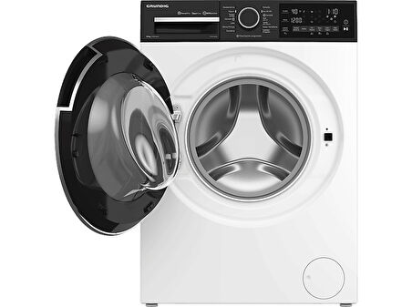 GRUNDIG GPWM 104855 A Enerji Sınıfı 10kg 1400 Devir Çamaşır Makinesi Beyaz