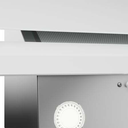 Altus ALA 510 W Ankastre Davlumbaz Cam  Beyaz