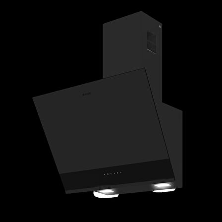 Arçelik ADE 606-2 MS Antrasit Duvar Tipi Ankastre Davlumbaz