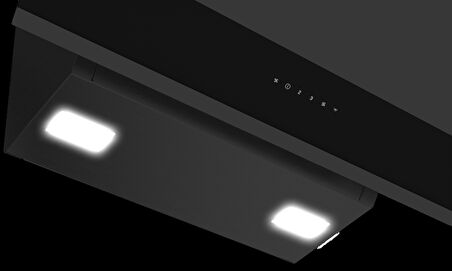 Arçelik ADE 606-2 MS Antrasit Duvar Tipi Ankastre Davlumbaz